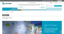 Desktop Screenshot of hexagon-cci.com