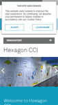 Mobile Screenshot of hexagon-cci.com